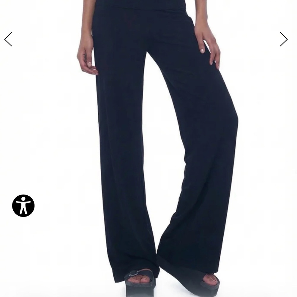Norma Kamali straight leg pants
